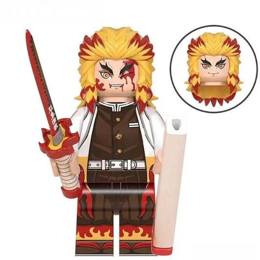  Rengoku Kyoujurou Demon Slayer Anime Lego Minifigures Custom Toys 1 -  ToylandEU™