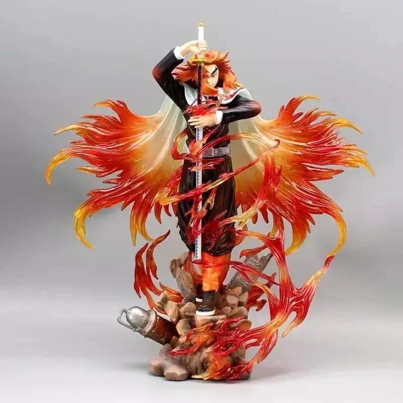 Demon Slayer Figure Rengoku Kyoujurou 30cm PVC Collectible - ToylandEU