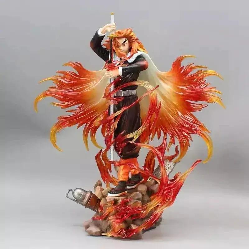 Demon Slayer Figure Rengoku Kyoujurou 30cm PVC Collectible - ToylandEU
