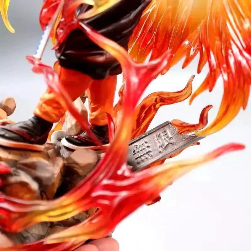 Demon Slayer Figure Rengoku Kyoujurou 30cm PVC Collectible - ToylandEU