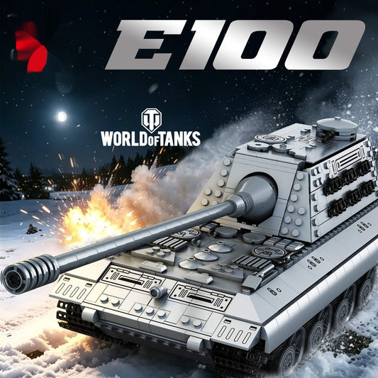 Reobrix E100 World Of Tanks Building Blocks | Toylandeu™