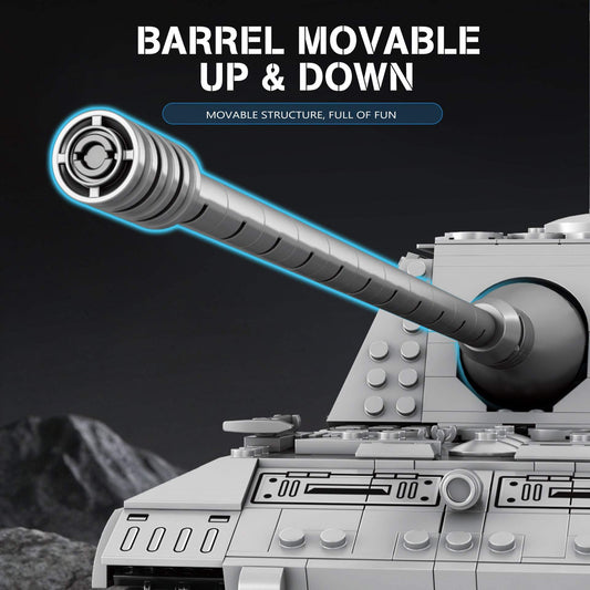 Reobrix E100 World Of Tanks Building Blocks | Toylandeu™