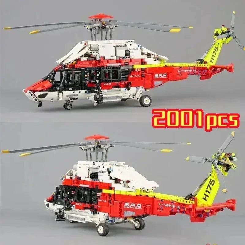  Rescue Helicopter Building Blocks Set Lego Compatible -  ToylandEU™