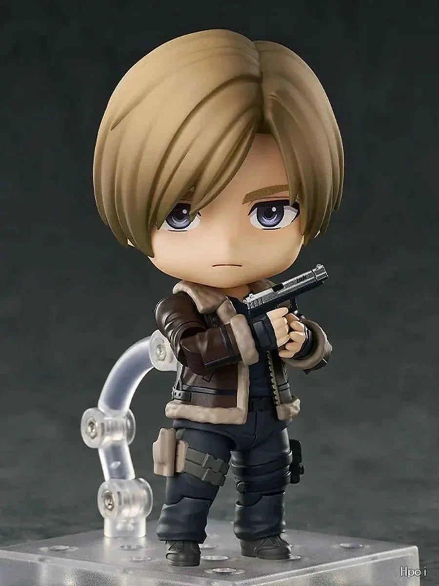  Resident Evil Chibi Figure Leon Kennedy Cute Display -  ToylandEU™