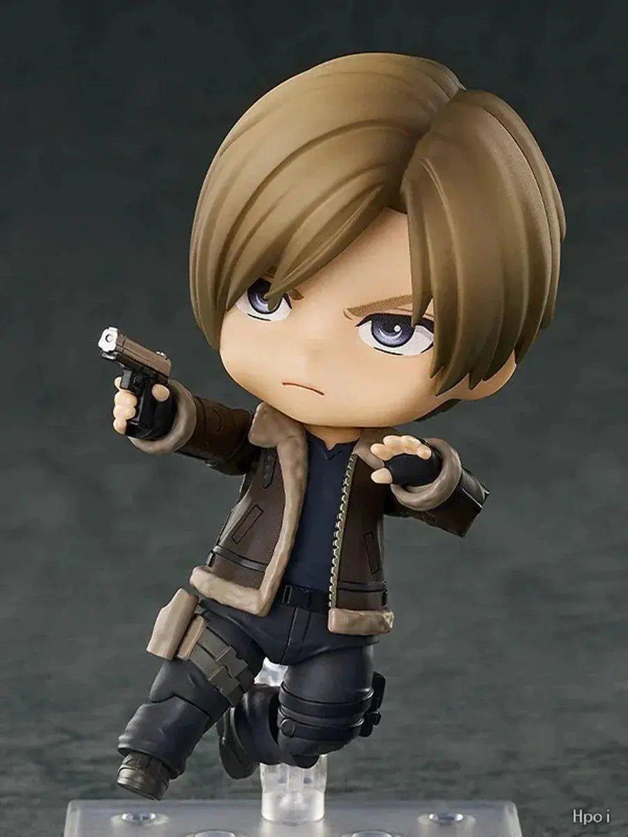  Resident Evil Chibi Figure Leon Kennedy Cute Display -  ToylandEU™