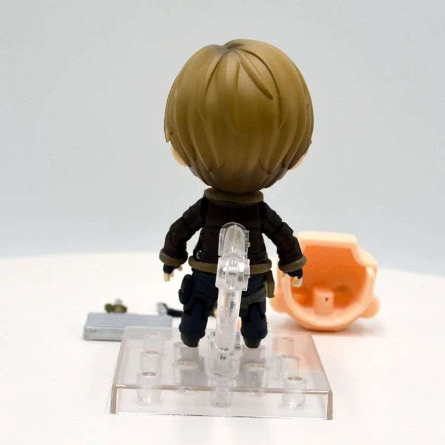  Resident Evil Chibi Figure Leon Kennedy Cute Display 