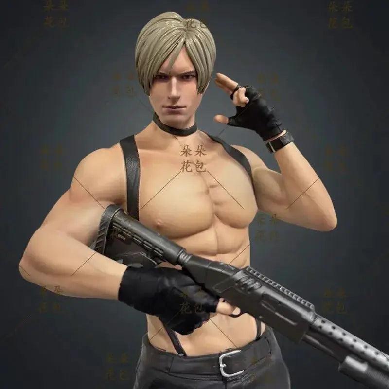  Resident Evil Leon Kennedy Figure Bandai Desk Decor -  ToylandEU™
