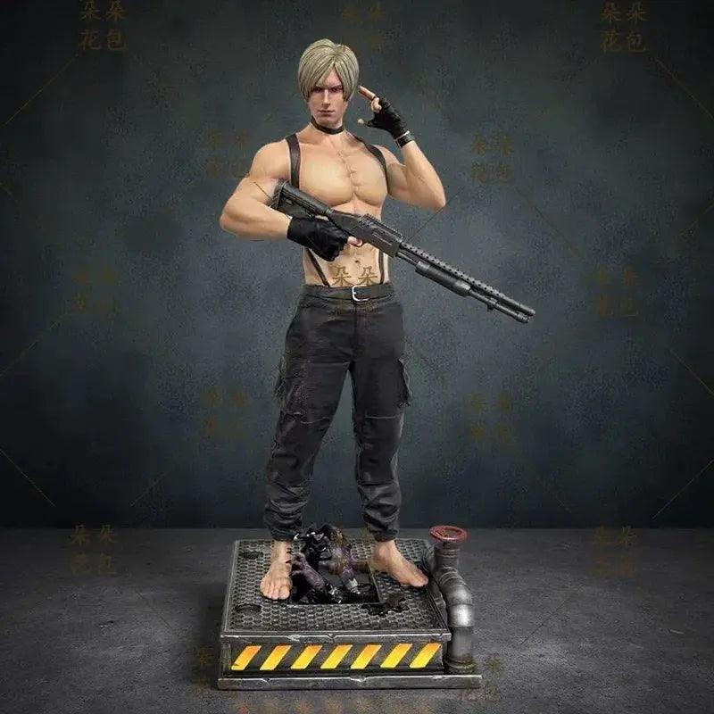  Resident Evil Leon Kennedy Figure Bandai Desk Decor -  ToylandEU™