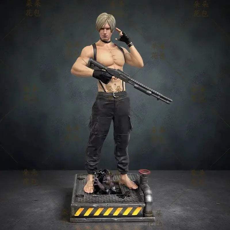 Resident Evil Leon Kennedy Figure Desk Decor Collectible Gift - ToylandEU