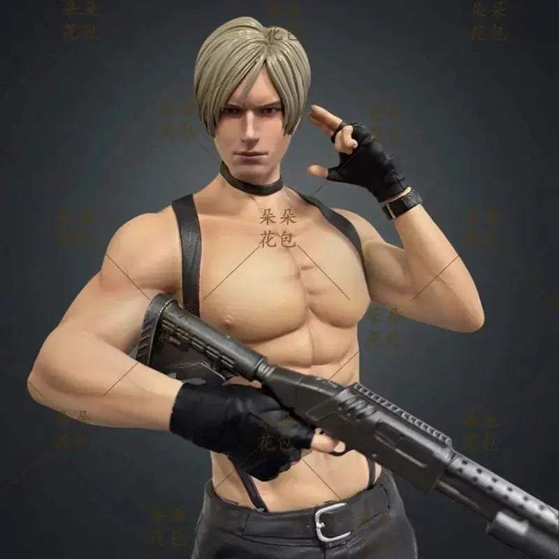 Resident Evil Leon Kennedy Figure Desk Decor Collectible Gift - ToylandEU
