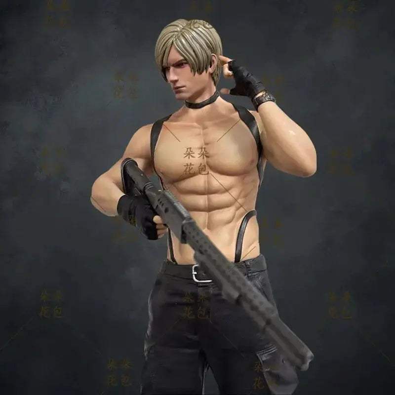 Resident Evil Leon Kennedy Figure Desk Decor Collectible Gift - ToylandEU