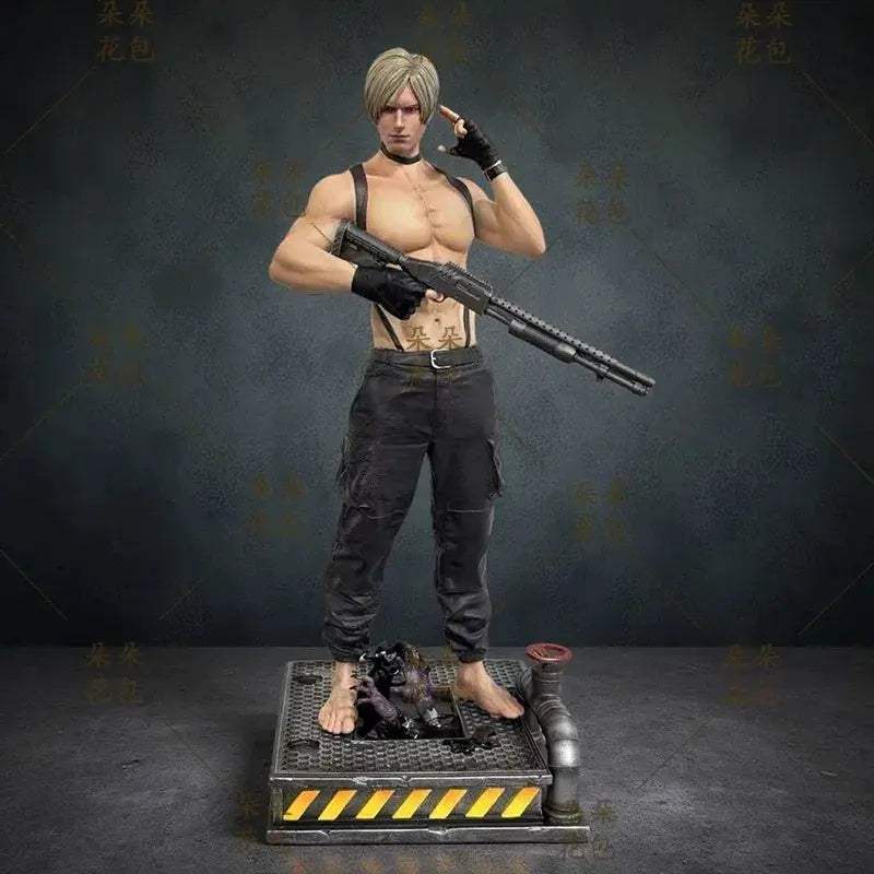 Resident Evil Leon Kennedy Figure Desk Decor Collectible Gift - ToylandEU