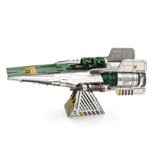 Resistance A-Wing Fighter Star Wars 3D Steel Model Kit Metal Earth -  ToylandEU™