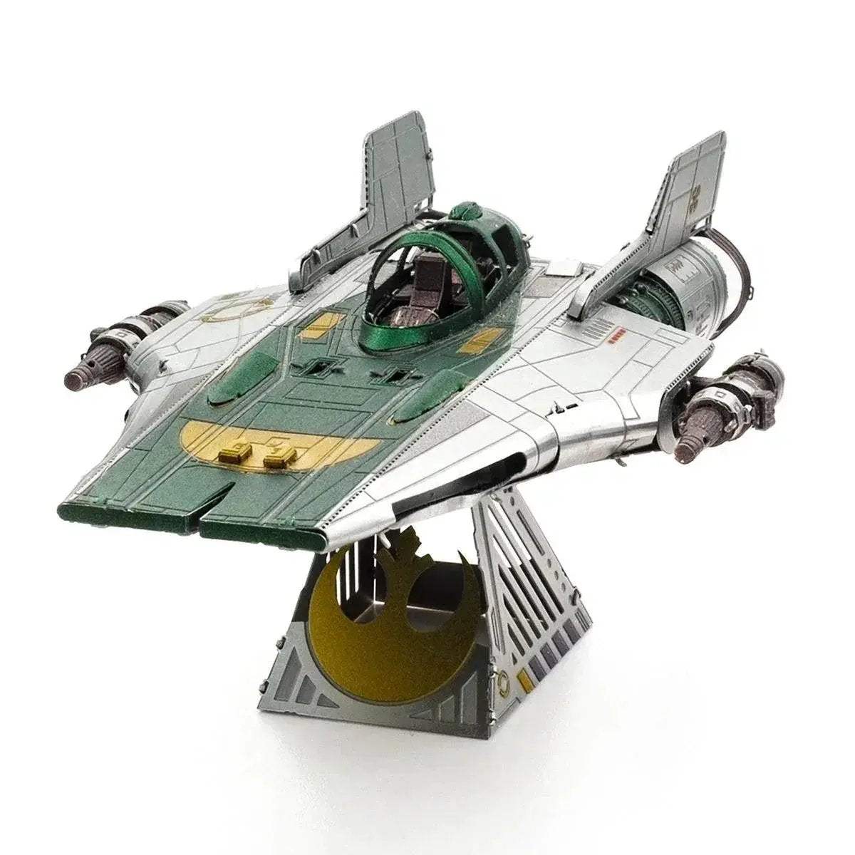Star Wars A Wing Fighter 3D Steel Model Kit Glueless - ToylandEU