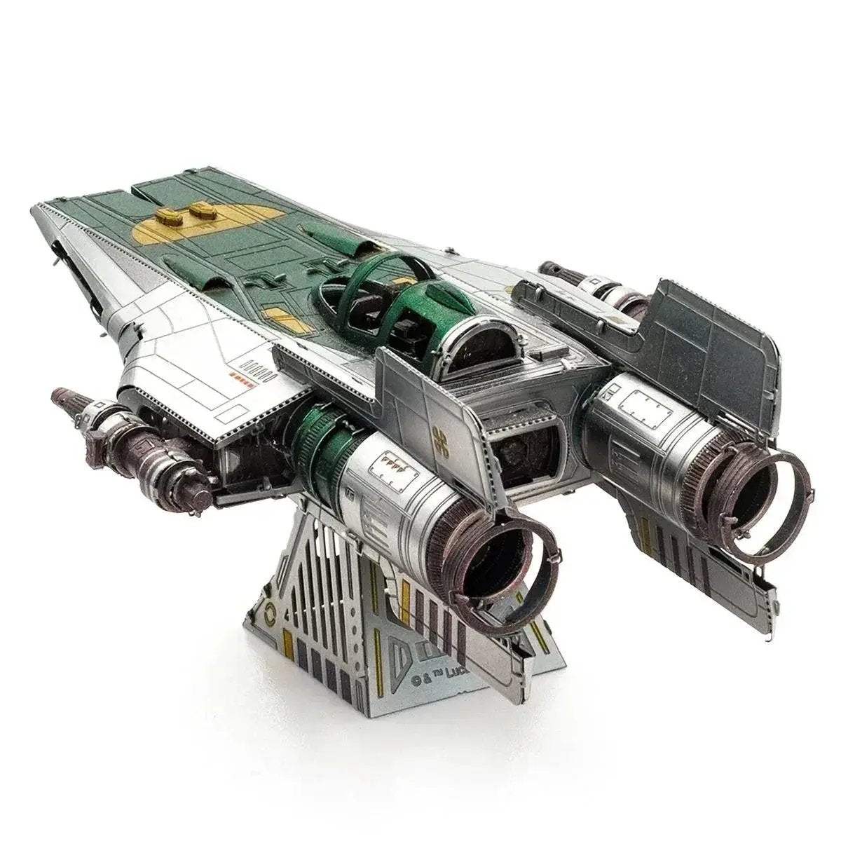Star Wars A Wing Fighter 3D Steel Model Kit Glueless - ToylandEU