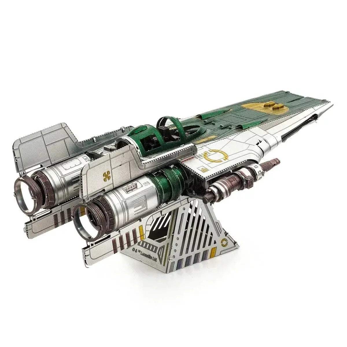 Star Wars A Wing Fighter 3D Steel Model Kit Glueless - ToylandEU