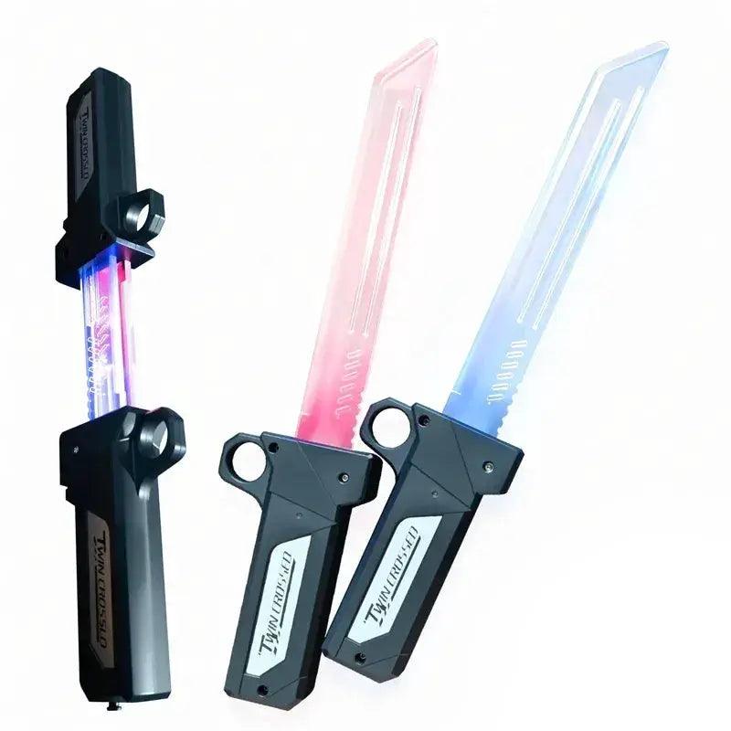  Retractable Double-Bladed Illuminated Lightsaber For Cosplay -  ToylandEU™