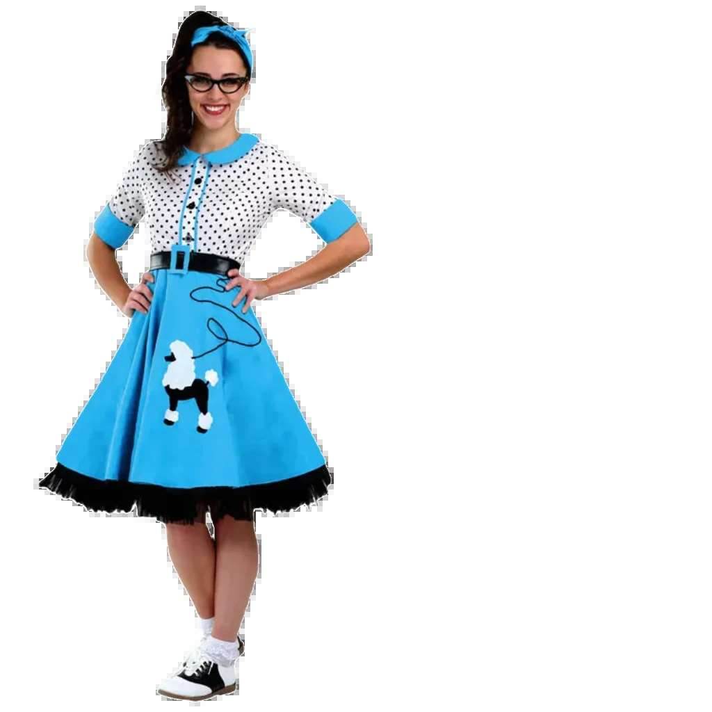 Retro 50s Matching Parent-Child Halloween Costume - Plaid & Polka Dots - ToylandEU