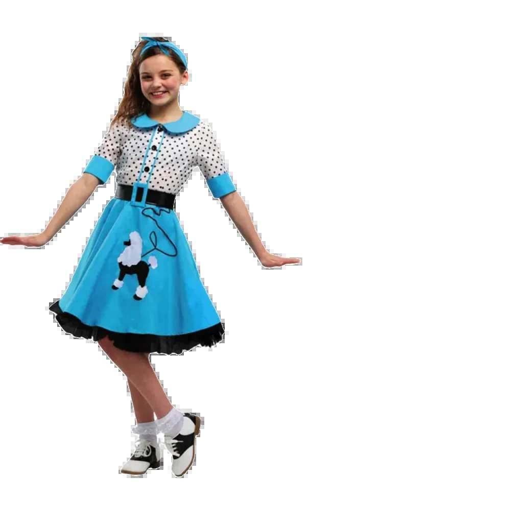 Retro 50s Matching Parent-Child Halloween Costume - Plaid & Polka Dots - ToylandEU