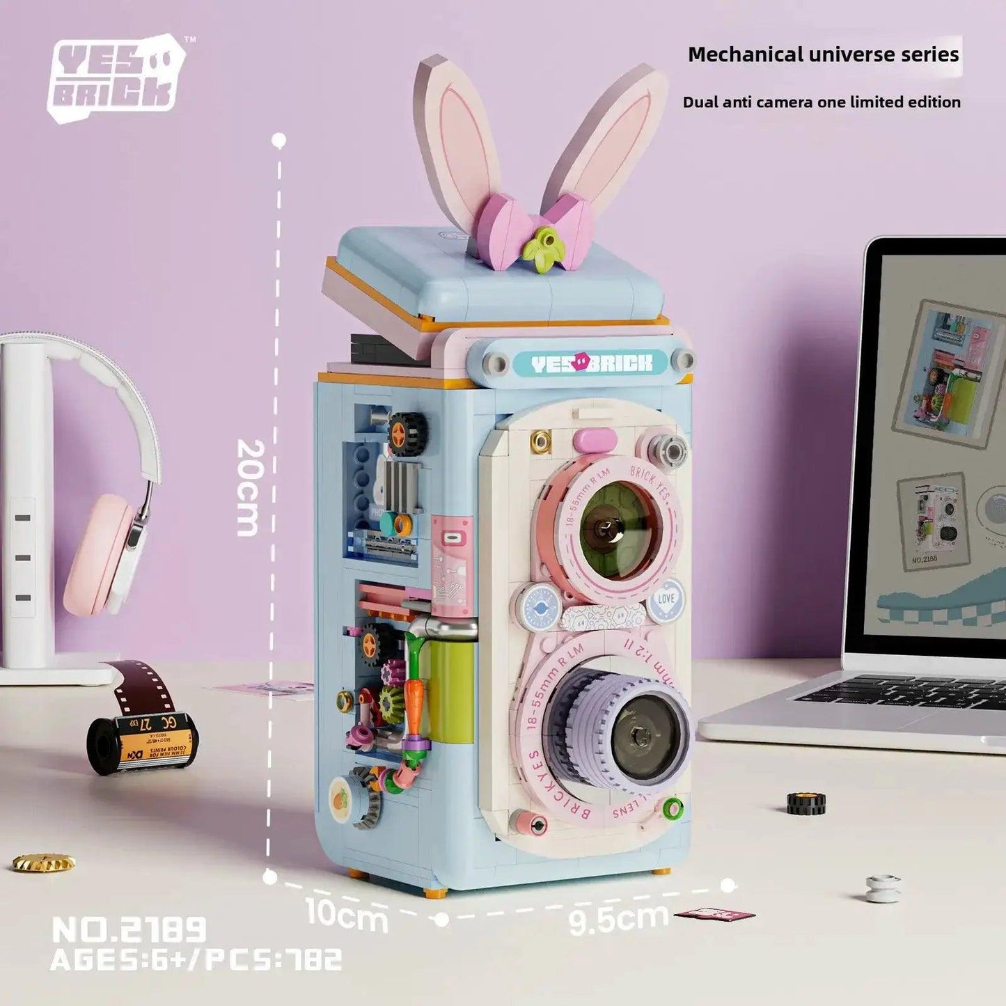  Retro Camera Lego Building Blocks Kit Educational Fun -  ToylandEU™