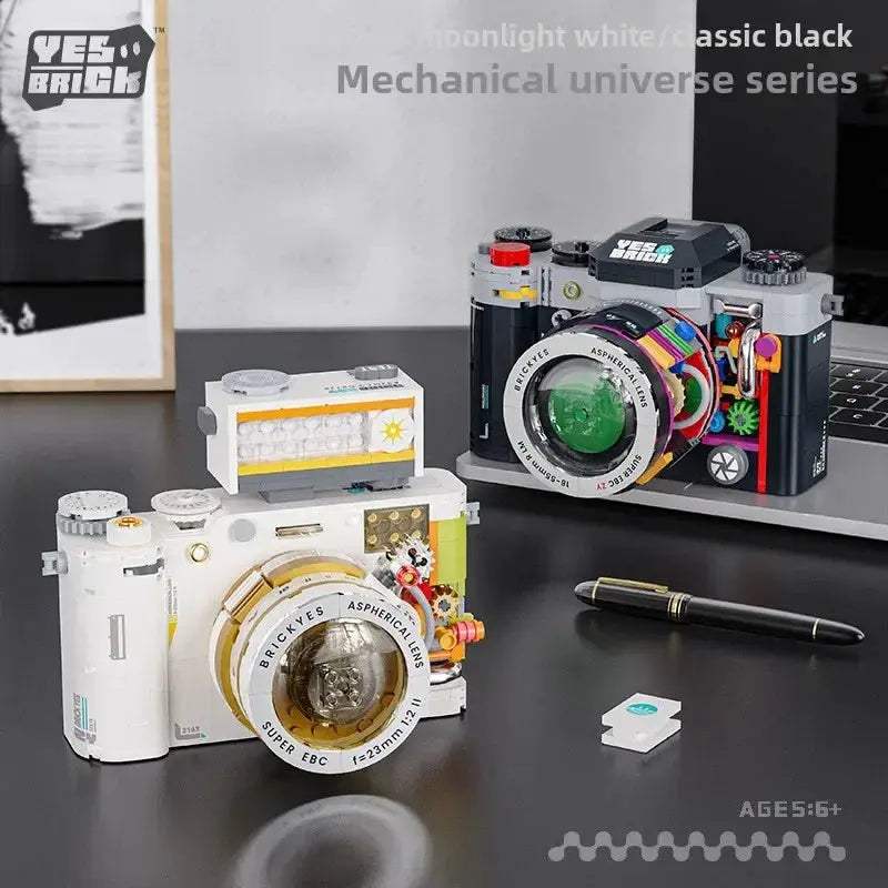 Retro Camera Lego Compatible Building Blocks Kit For Educational Fun - ToylandEU