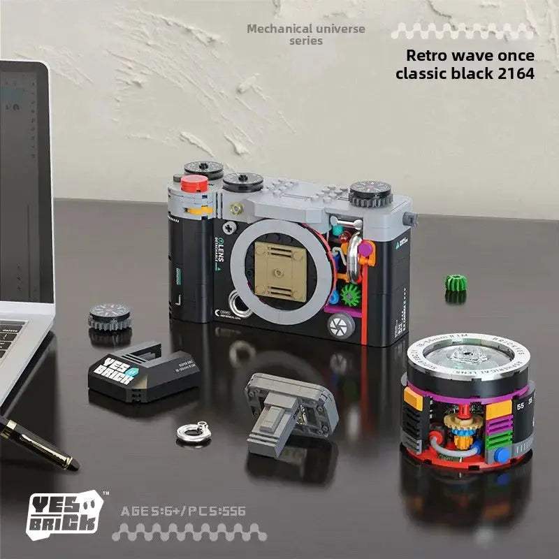 Retro Camera Lego Compatible Building Blocks Kit For Educational Fun - ToylandEU