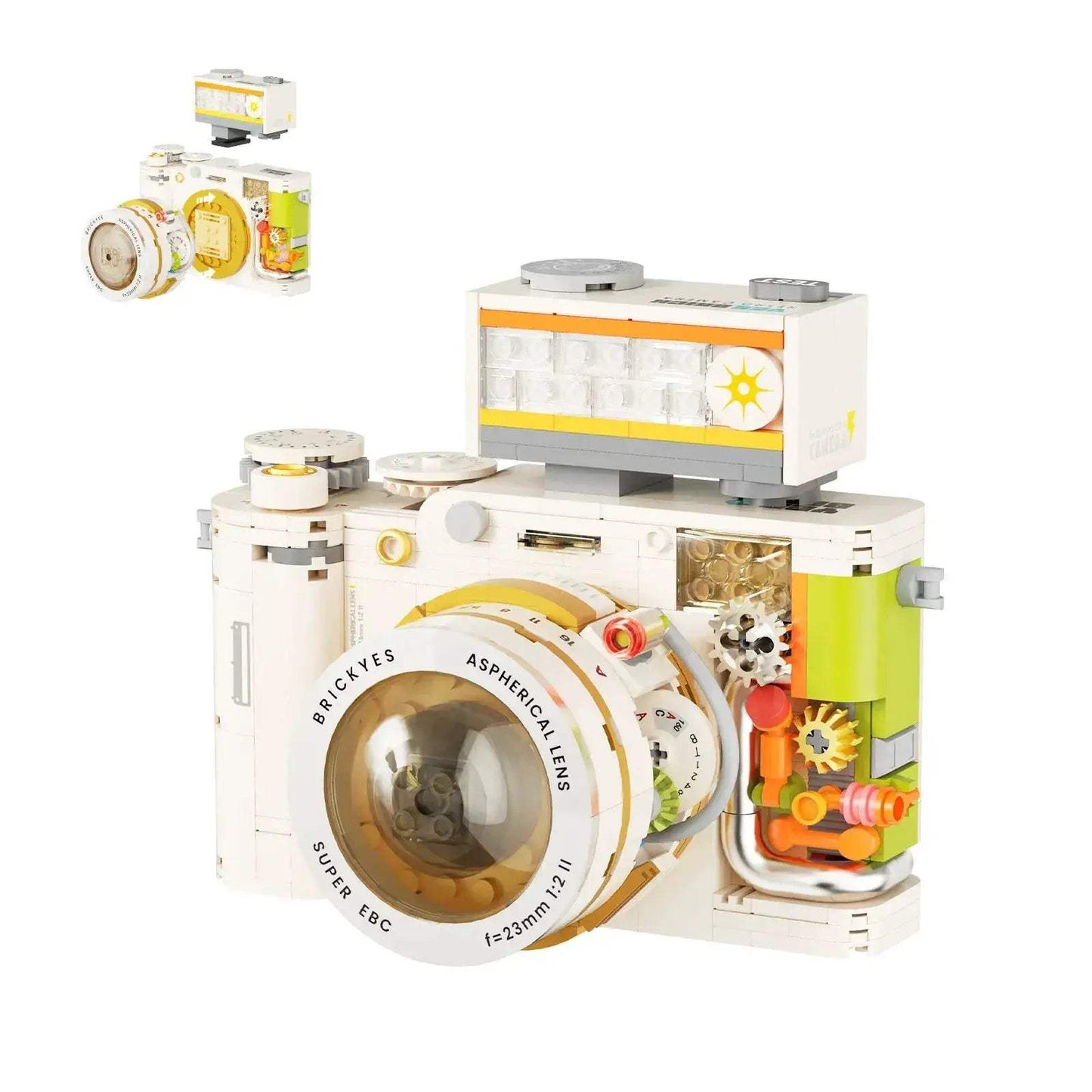 Retro Camera Lego Compatible Building Blocks Kit For Educational Fun - ToylandEU