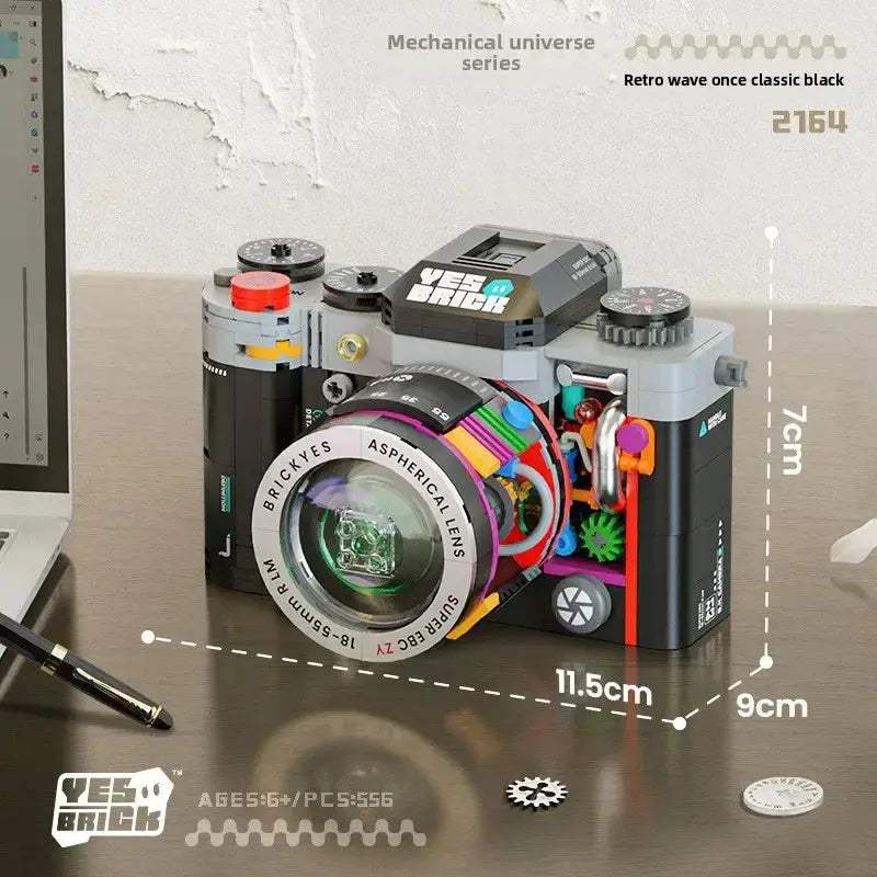 Retro Camera Lego Compatible Building Blocks Kit For Educational Fun - ToylandEU