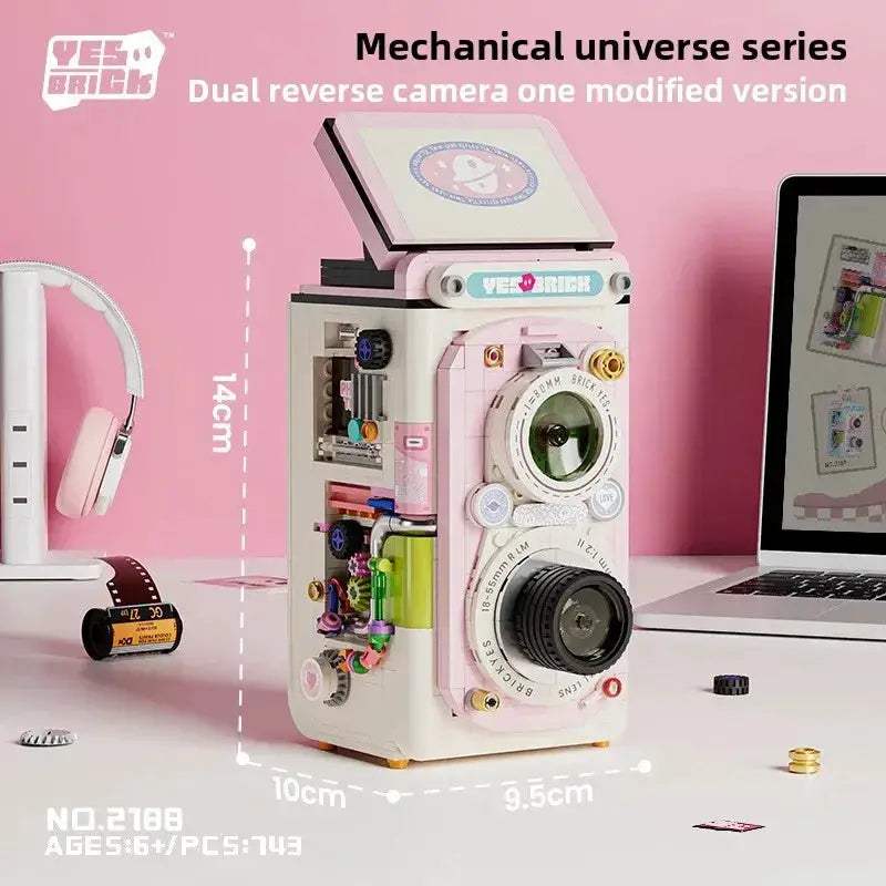 Retro Camera Lego Compatible Building Blocks Kit For Educational Fun - ToylandEU