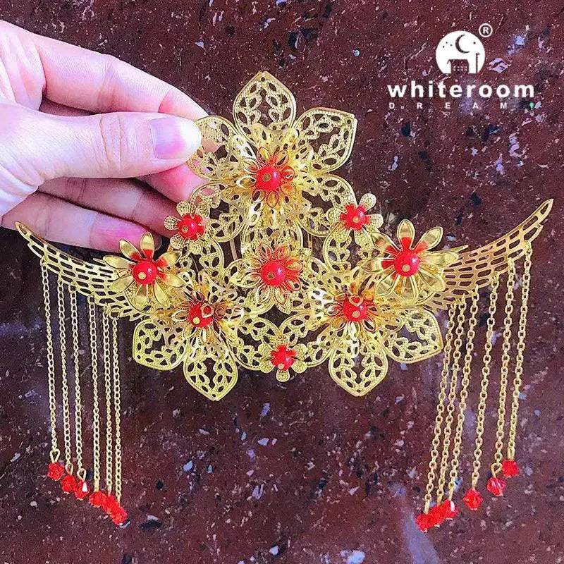 Retro Chinese Style BJD Doll Accessories With Guzheng Props - ToylandEU