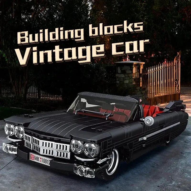  Retro Classic Car Building Blocks Set Free Replacement -  ToylandEU™