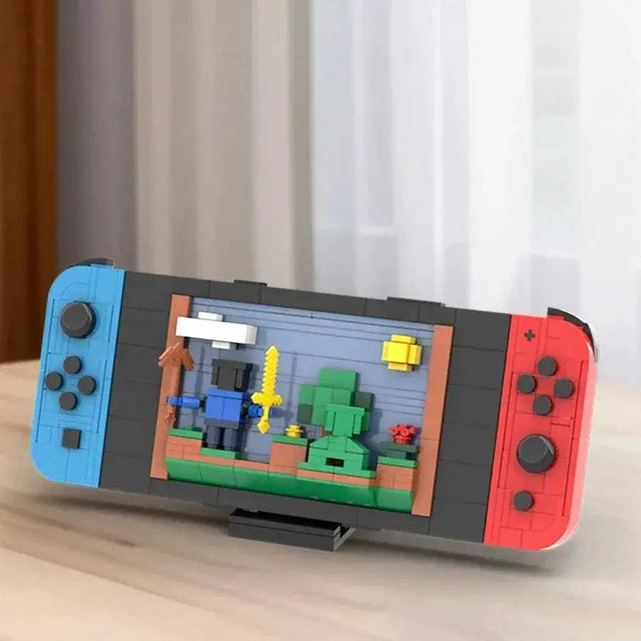 Retro Gaming Console Building Blocks Set Lego Compatible - ToylandEU