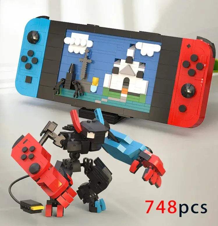 Retro Gaming Console Building Blocks Set Lego Compatible - ToylandEU