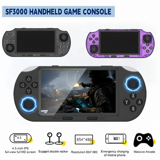  Retro Handheld Game Console 15000 Games 4.5 Inch IPS -  ToylandEU™