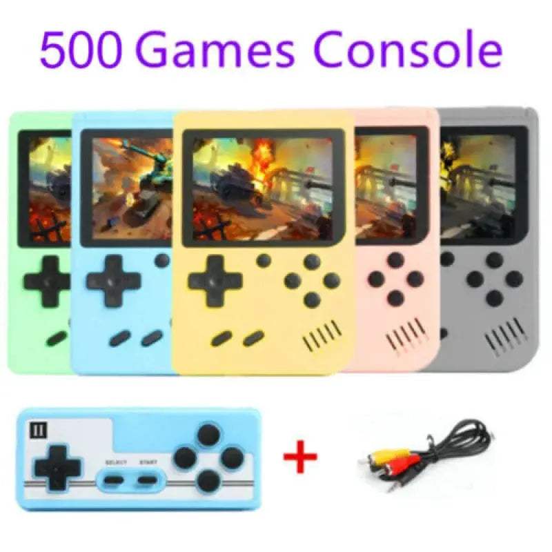  Retro Handheld Game Console 500 Built In Classics -  ToylandEU™