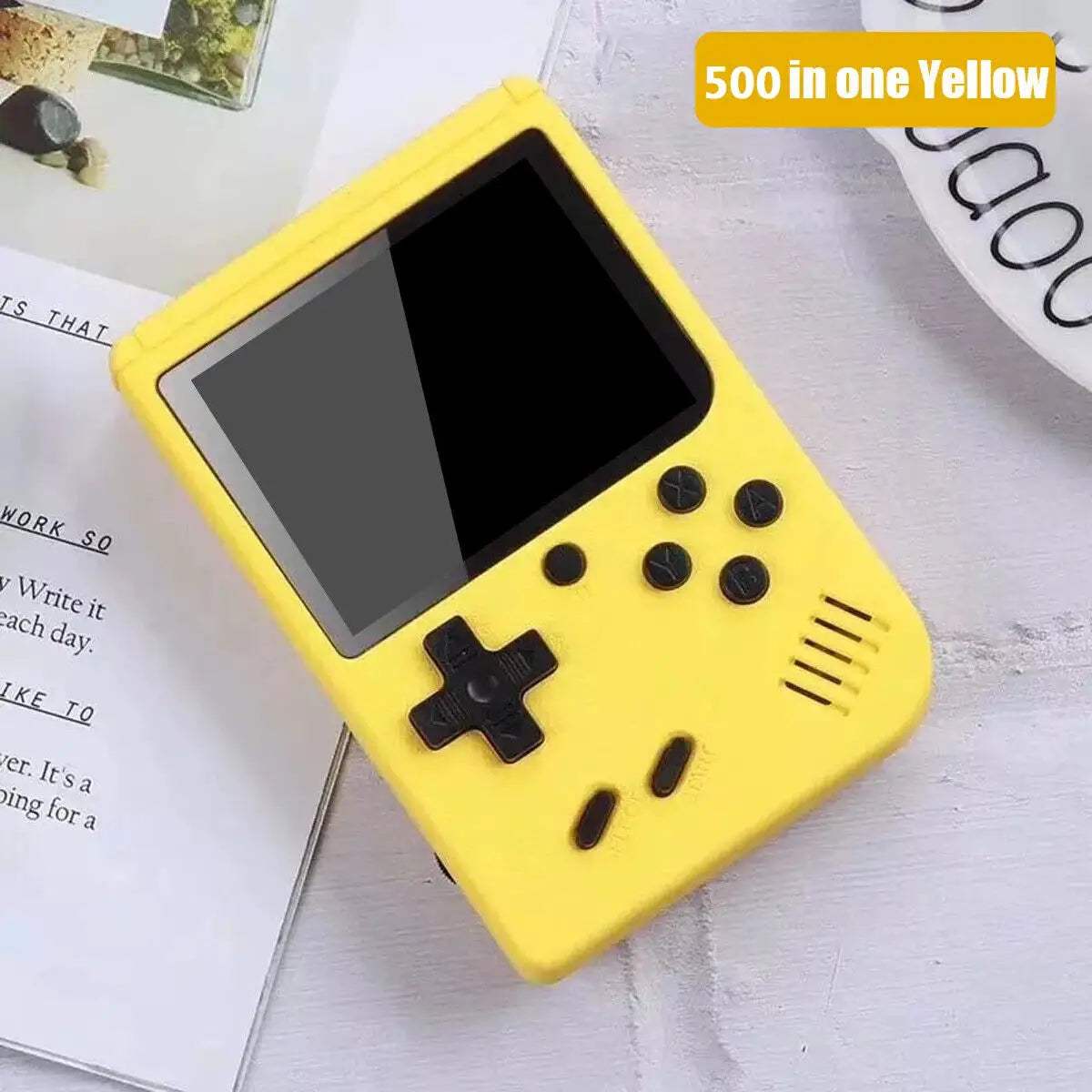  Retro Handheld Game Console 500 Built In Classics -  ToylandEU™