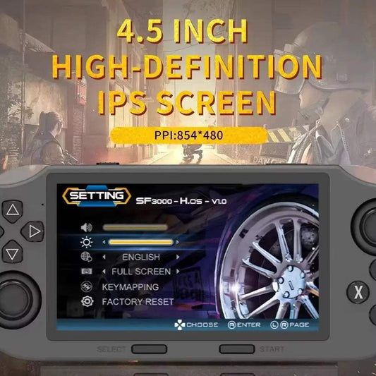  Retro Handheld Game Console 15000 Games 4.5 Inch IPS -  ToylandEU™