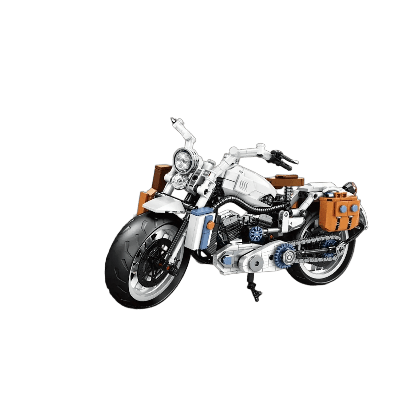 Retro Technical Race Car Motorcycle Moto City Building Blocks Racing Motobike Vehicles Bricks DIY Toy for Children Gifts - ToylandEU