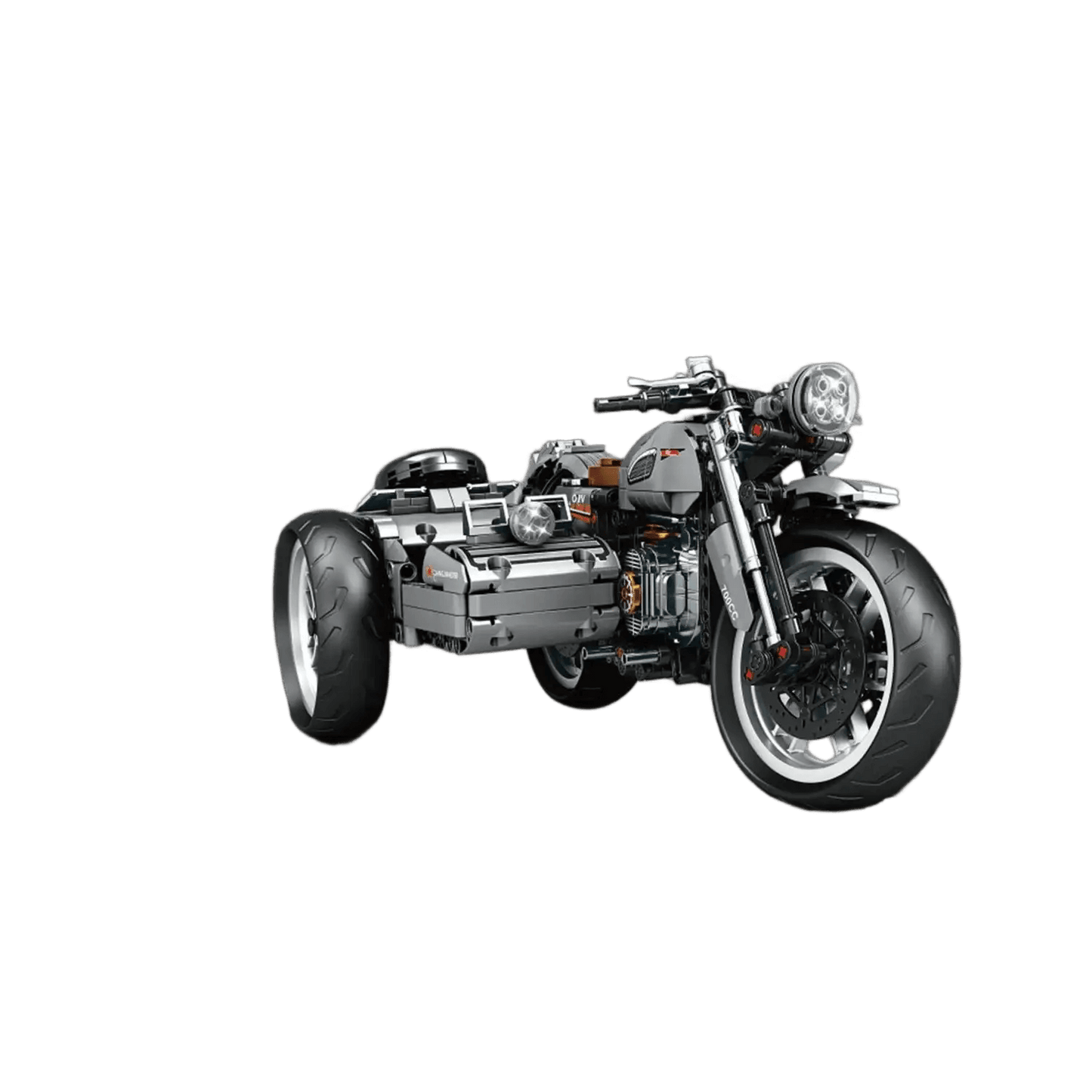 Retro Technical Race Car Motorcycle Moto City Building Blocks Racing Motobike Vehicles Bricks DIY Toy for Children Gifts - ToylandEU
