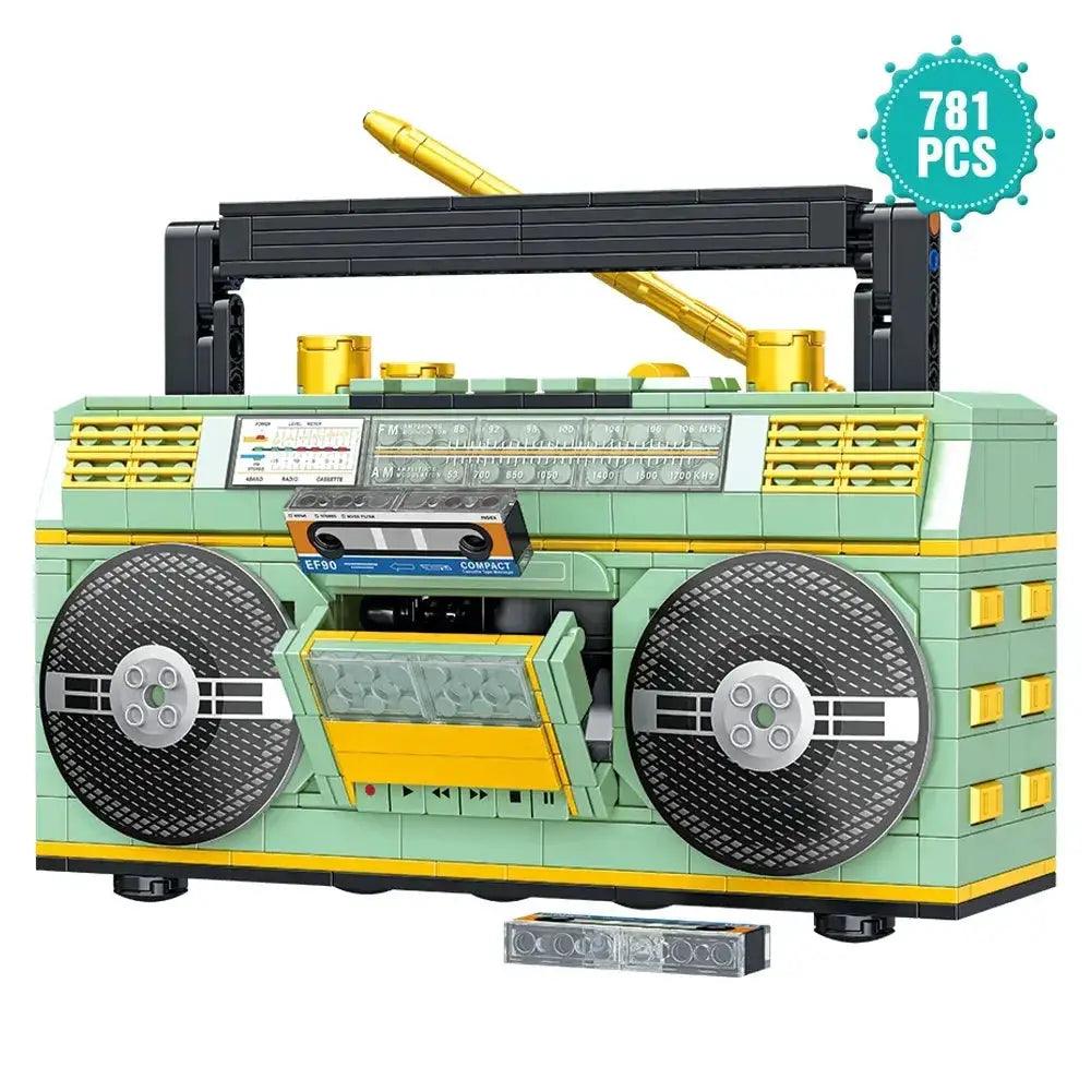  Retro Radio Building Blocks Set Lego Compatible Display -  ToylandEU™