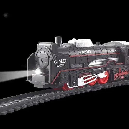  Retro Train Track Set With Lights For Kids CE Certified -  ToylandEU™