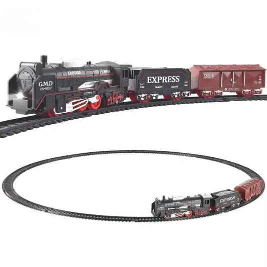  Retro Train Track Set With Lights For Kids CE Certified -  ToylandEU™