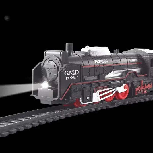  Retro Train Track Set With Lights For Kids CE Certified -  ToylandEU™