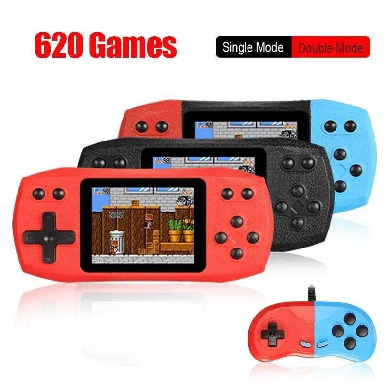  Retro Video Game Console Built in 620 Classic Games Portable Handheld Game Player Rechargeable Console AV Output -  ToylandEU™