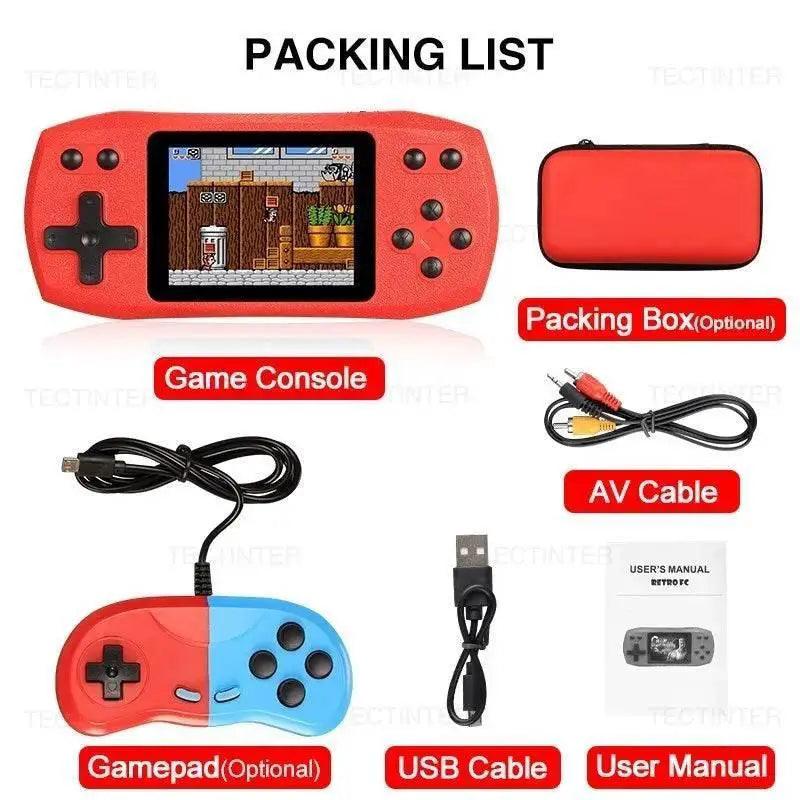  Retro Video Game Console Built in 620 Classic Games Portable Handheld Game Player Rechargeable Console AV Output -  ToylandEU™