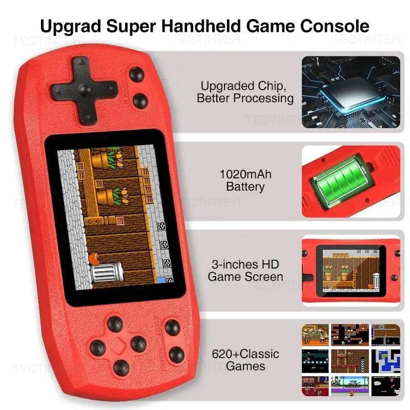  Retro Video Game Console Built in 620 Classic Games Portable Handheld Player -  ToylandEU™