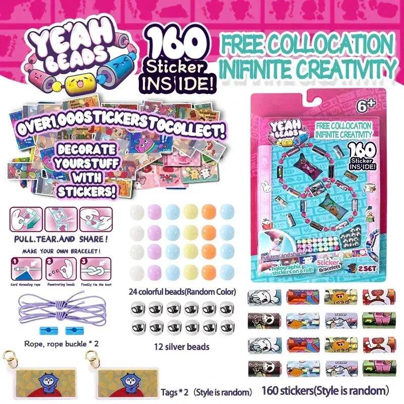 Reusable Colorful Sticker Rolls For Kids Bracelets -  ToylandEU™