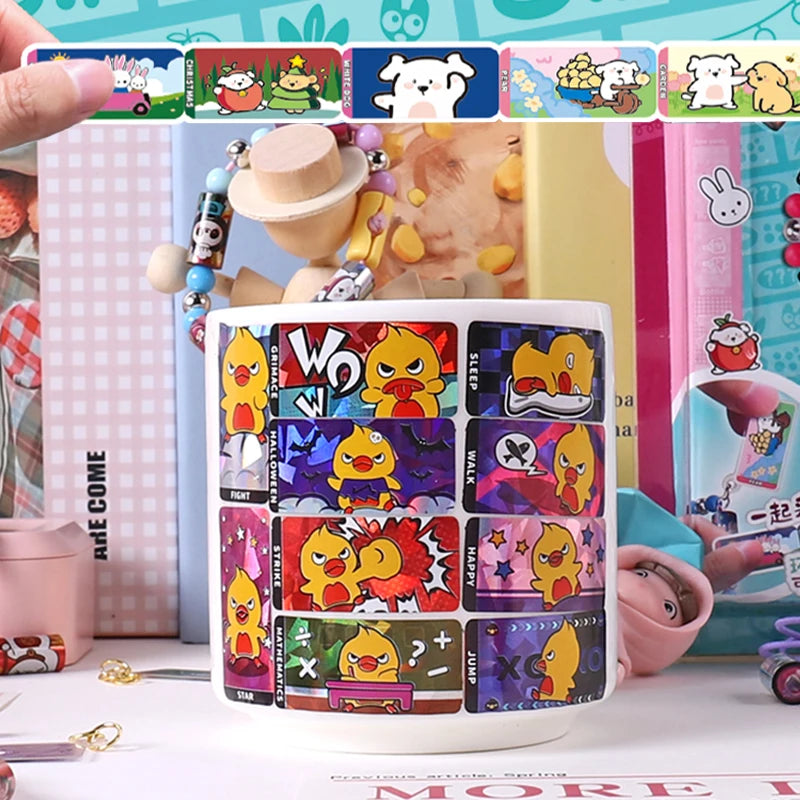 Reusable Colorful Sticker Rolls For Kids Creative Fun Bracelets - ToylandEU