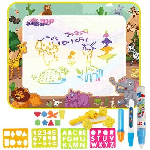 Reusable Magic Water Doodle Mat - Creative Mess-Free Drawing Fun - ToylandEU