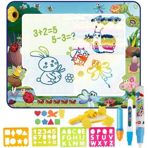 Reusable Magic Water Doodle Mat - Creative Mess-Free Drawing Fun - ToylandEU